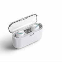 TWS无线蓝牙耳机5.0运动入耳式无线降噪立体声耳机 S1 白色 ZH