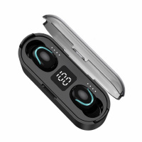 TWS无线蓝牙耳机5.0运动入耳式无线降噪立体声耳机 S1 黑色 ZH