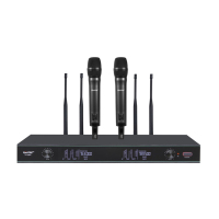 HTDZ(海天电子) HT-98A 无线手持麦克风 真分集无线手持麦克风/话筒 会议、教学、培训、演讲音响