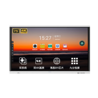 冠捷(AOC)会议平板 75英寸触控触摸屏教学一体机 视频会议智慧大屏电子白板电视显示器75T21K