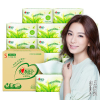 心相印茶语经典抽纸小规格3层120抽*18包整箱家用软抽面巾纸
