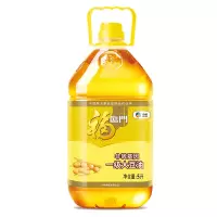 福临门 6051 非转基因一级大豆油5L 四桶装