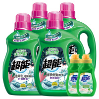 时尚炫彩洗衣液3.38kg+1.5kg+750g*2+80g*2天然椰子油生产