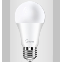 美的(Midea)led节能灯泡e27护眼吊台灯暖超亮光源家用照明灯泡 12W3只装(E27大螺口) 其它暖白