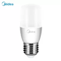 美的(Midea) LED节能灯泡 柱泡 E27大螺口家用商用光源 7W 正白 5700K