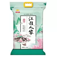 金龙鱼 江淮人家大米 5KG/袋 5袋价格
