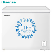 海信 (Hisense) 248升 家用大容量冰柜 节能商用冷柜 顶开卧式冰箱