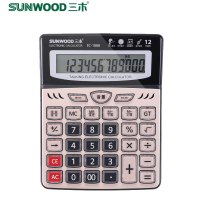 三木(SUNWOOD)-EC-1866语音型计算器(金属面板)