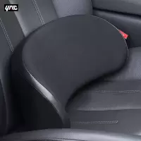 YAC HY-106 驾驶员护腰靠垫 司机开车靠背垫腰垫 汽车载通用舒适腰部支撑 黑色 （单位：个）