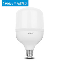 美的(Midea) LED节能灯泡 柱泡 E27大螺口家用商用光源 20W 正白 5700K