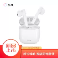 小度真无线智能耳机 无线蓝牙耳机入耳超长续航运动人工智能耳机