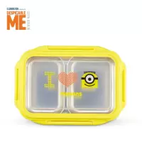 DESPICABLE ME MINION MADE神偷奶爸小黄人双层分割便当盒MN-JBDH01 单个装
