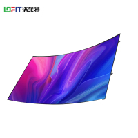 洛菲特(LOFIT)LED柔性屏P2.5全彩小间距曲面显示屏无缝拼接弧形大屏定制异形屏1平方米整包套装LFT-SR25