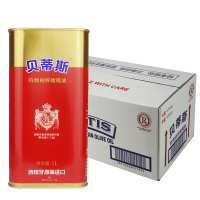 贝蒂斯特级初榨橄榄油罐装1L/罐*12罐/箱 单箱装