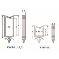 (五金工具) 凯士士 KSS KWS-1N 马鞍型夹线套,100个/包,KWS-1N(包装数量 100个)