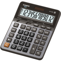 卡西欧(CASIO)GX-120B 商务计算器 超大型机 办公用品 灰色