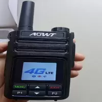 奥网通 4G全国通 不限距离 户外无线手持台 插卡式