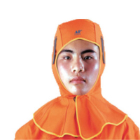 AP友盟-6690橙色阻燃布全护式焊帽