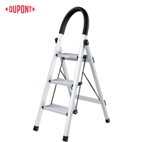 DuPont杜邦世界500强218年梯子家用历史铝合金梯多功能登高梯加厚人字梯折叠梯扶梯楼梯爬步安全梯