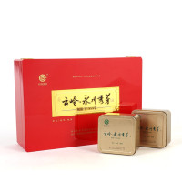 云岭茶业(YUNLING TEA) 云岭永川秀芽(尚品)200g红木盒 (50克*4听)