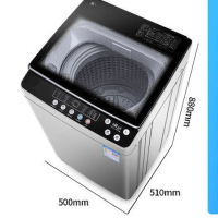 荣事达(Royalstar) 洗衣机 全自动洗衣机家用智能一键洗脱玻璃面板
