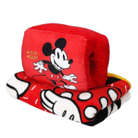 迪士尼(DISNEY)DSM-JFP286米奇心有所鼠系列 多功能靠枕毯