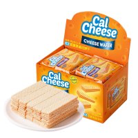 钙芝(Calcheese) 奶酪味威化饼干 585克( 58.5克*10包)休闲零食 威化