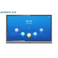 创维(Skyworth)65英寸会议平板电视 智能触摸一体机电子白板 无线传屏投影 商业商用显示65E91RD-D