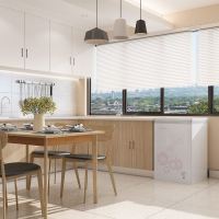 美的(Midea) BD/BC-96KM(E)冰柜 家用小型冷藏冷冻迷你冷柜卧式冷柜