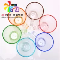 派飞透明仿玻璃塑料杯洗漱杯茶杯漱口杯