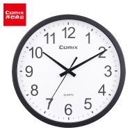 齐心 L821 挂钟 Ф35cm 黑色(H)