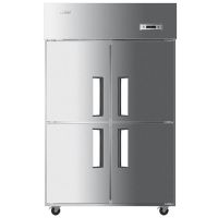 海尔 SL-1050D4 1050升立式四门单温厨房冰柜 不锈钢色 单位:台