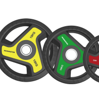 铁人包胶铃片 IR91054B 10kg