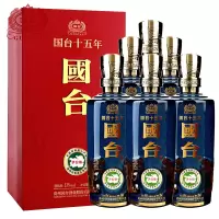 国台 十五年(15年) 53度 500ml*6瓶整箱装 酱香型白酒 酱酒 国台酒 纯粮食高度酒水(商务宴请)