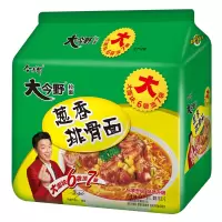 今野五连包葱香排骨面五连包