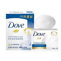 多芬(DOVE) 多芬三联包香皂 100g*3(不分香型随机配送、新老包装也是随机配送)