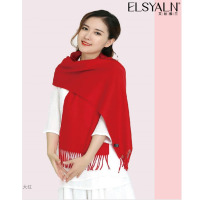 芳恩 纯色羊羔绒围巾A-D324