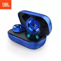 JBL T280TWS真无线蓝牙耳机 入耳式运动耳机 防水防汗跑步耳麦 金属充电盒 苹果安卓手机通用 梦幻蓝