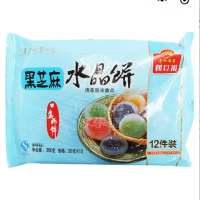 利口福黑芝麻水晶饼360g