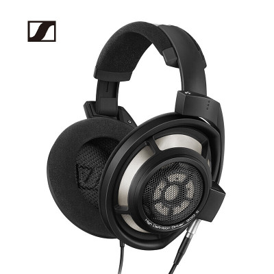 森海塞尔（Sennheiser） HD800S 头戴式旗舰耳机 开放式家庭影院hd 800 s 黑色