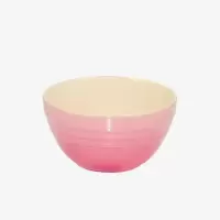 法国 LE CREUSET 酷彩炻瓷创意小碗可爱米饭碗早餐汤碗家用12.5CM 石英粉单个