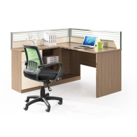 企购优品格诺瓦屏风办公桌卡座简约现代 L型单人位(不带屏风)