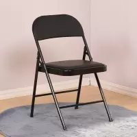 折叠办公椅 (黑色)
