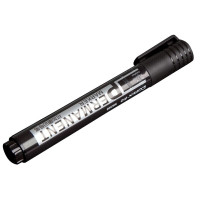 齐心(Comix)黑色物流专用可加墨油性记号笔大头笔 10支/盒 MK808