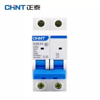正泰 空气开关 家用小型断路器2P 63A
