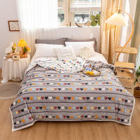 胡夫家纺(HUFU)云貂绒夹棉盖毯苏D3195大