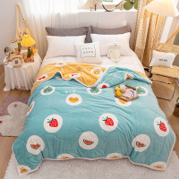 胡夫家纺(HUFU)云貂绒夹棉盖毯苏D3196大