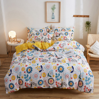 胡夫家纺(HUFU)DVS-ST20803百合蜜语亲肤四件套苏D1075