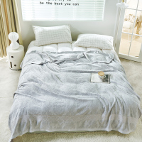 胡夫家纺(HUFU)D3162法慕恩莎毛巾被苏D3162灰色