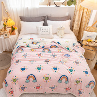 胡夫家纺(HUFU)云貂绒夹棉盖毯苏D3199小